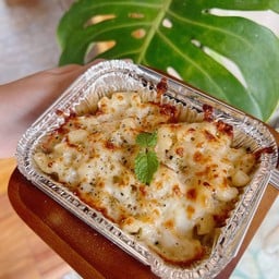 มักกะโรนีอบชีส .