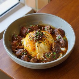 หมูมิโสะไข่ข้น