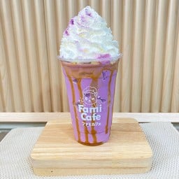 Taro Caramel Milk Frappe เผือกหอมคาราเมลปั่นไม่รวมวิปครีมค่ะ