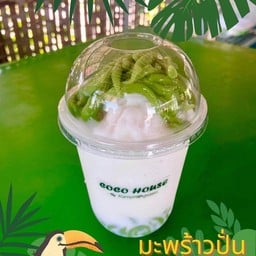 มะพร้าวนมสดปั่นลอดช่อง