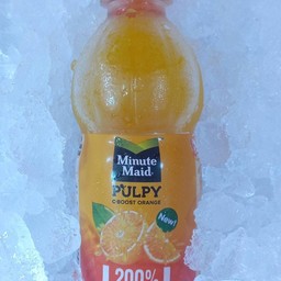 น้ำส้มมินิทเมด มีเนื้อส้ม 290 มล