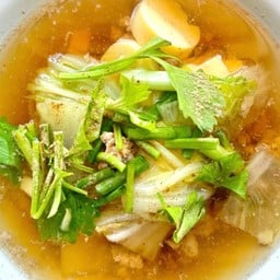 ต้มจืดเต้าหู้หมูสับผักกาดขาว