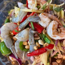 มะม่วง2สหาย กุ้งสุก+สด