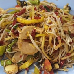 ตำป่าพริกแห้งรสจัด