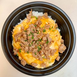 ข้าวไข่ข้นหมูสับ