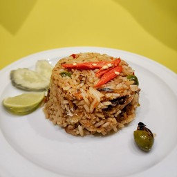 ข้าวคลุกน้ำพริกกะปิ