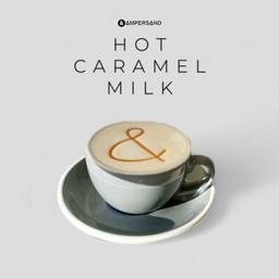 นมคาราเมลร้อน