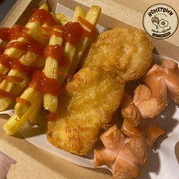 เซ็ตรวมดาวของทอด (นักเก็ต เฟร้นฟรายส์ ไส้กรอก)