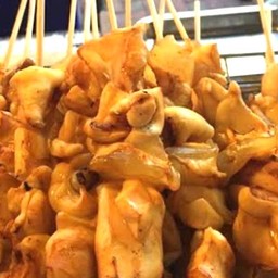 ข้าวปลาทอด ปลาแกะ ข้าวมันไก่