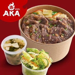 ชุดข้าวหน้าเนื้อยากินิกุ