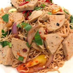 ตำมาม่าหมูยอ