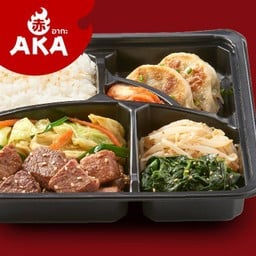 เบนโตะข้าวเนื้อเทปันยากิ