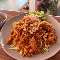ยำปลาดุกฟู