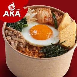 ข้าวยำเกาหลีหมู