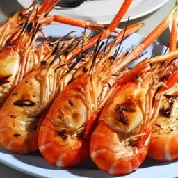 ครัวแม่สะอิ้งค์ กุ้งเผา