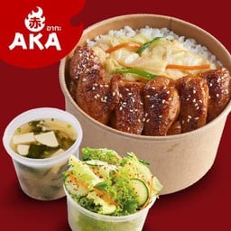 ชุดข้าวหน้าไก่สไปซี่โกชูจัง