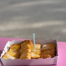 ปังปิ้ง เนยน้ำตาล ฉ่ำๆ  ชุด 2แผ่น