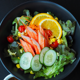 สลัดปูอัด ยูซุ โชยุ