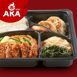 เบนโตะข้าวไก่สไปซี่โกชูจัง