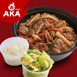 ชุดข้าวหน้าหมูบุลโกกิ