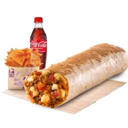 Beefy Cheesy Burrito Combo
