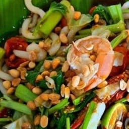 ข้าวปุ้นซาวขนมจีนบีบสดๆ@แม่ขวัญถุง สาขาท่าขอนยาง