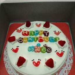 เค้กนมสดสตอเบอรี่