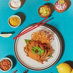 ข้าวซอยแห้ง ปูนิ่ม