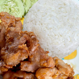 ข้าวทอดกระเทียม