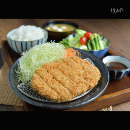 Tonkatsu set.
