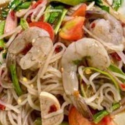 เส้นเล็ก หมูยอกุ้งสด