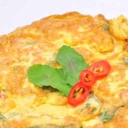 ข้าวไข่เจียวคั่วพริกเกลือ