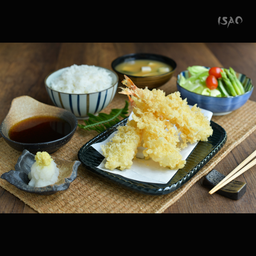 Ebi Tempura set.