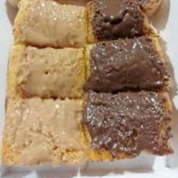 ปังปิ้ง เนยถั่ว & นูเทลล่า (Two Tone)