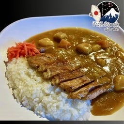 ข้าวแกงหระหรี่ญี่ปุ่นหมูย่างซอส