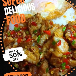 ราชาสามชั้นกริลล์คั่วพริกเกลือ (จัมโบ้)