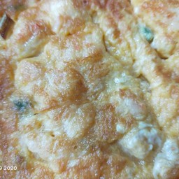 ไข่เจียวกุ้งสับ