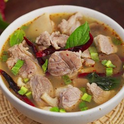 ต้มแซ่บกระดูกอ่อน+เอ็นแก้ว