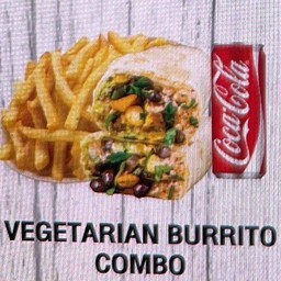 เบอริโต้ผัก คอมโบ