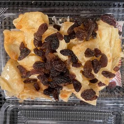 โรตียู่ยี่ ลูกเกด+นมข้น