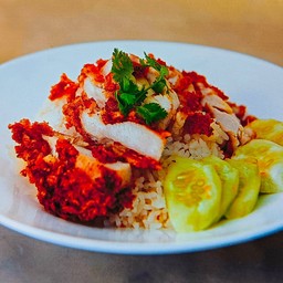 ข้าวมันไก่ทอด พิเศษ