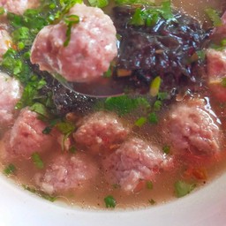 [อร่อยซ่ากับโค้ก] ซุปหมูสับ+สาหร่าย +  สไปรท์ ออริจินัล (กระป๋อง) 