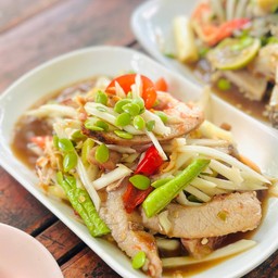ตำไทยคอหมูย่าง