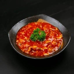 หอยลายกิมจิซาชิมิ