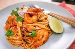 สปาเก็ตตี้ต้มยำทะเล