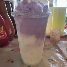 นมสดเผือกปั่น