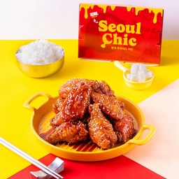 Setไก่ทอดเกาหลี  M (6ชิ้น)