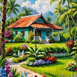 ครัวบ้านสวนกะเพรา