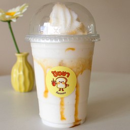 นมสดปั่นคาราเมล