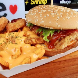 บิ๊กเซ็ทเบอเกอร์ไก่ทอด : Set Chicken